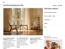 Tablet Screenshot of centrumpar.pl